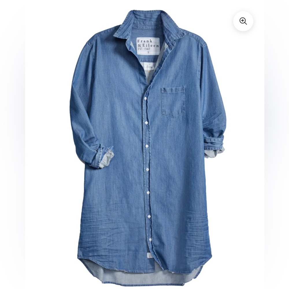 Frank & Eileen Denim Blue Casual Shirt/Dress